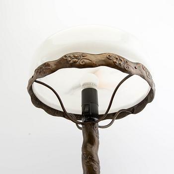 Table lamp, Jugend, early 20th century.