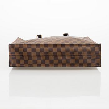 Louis Vuitton, a Damier Ebene 'Sac Plat' tote bag, 2009. - Bukowskis