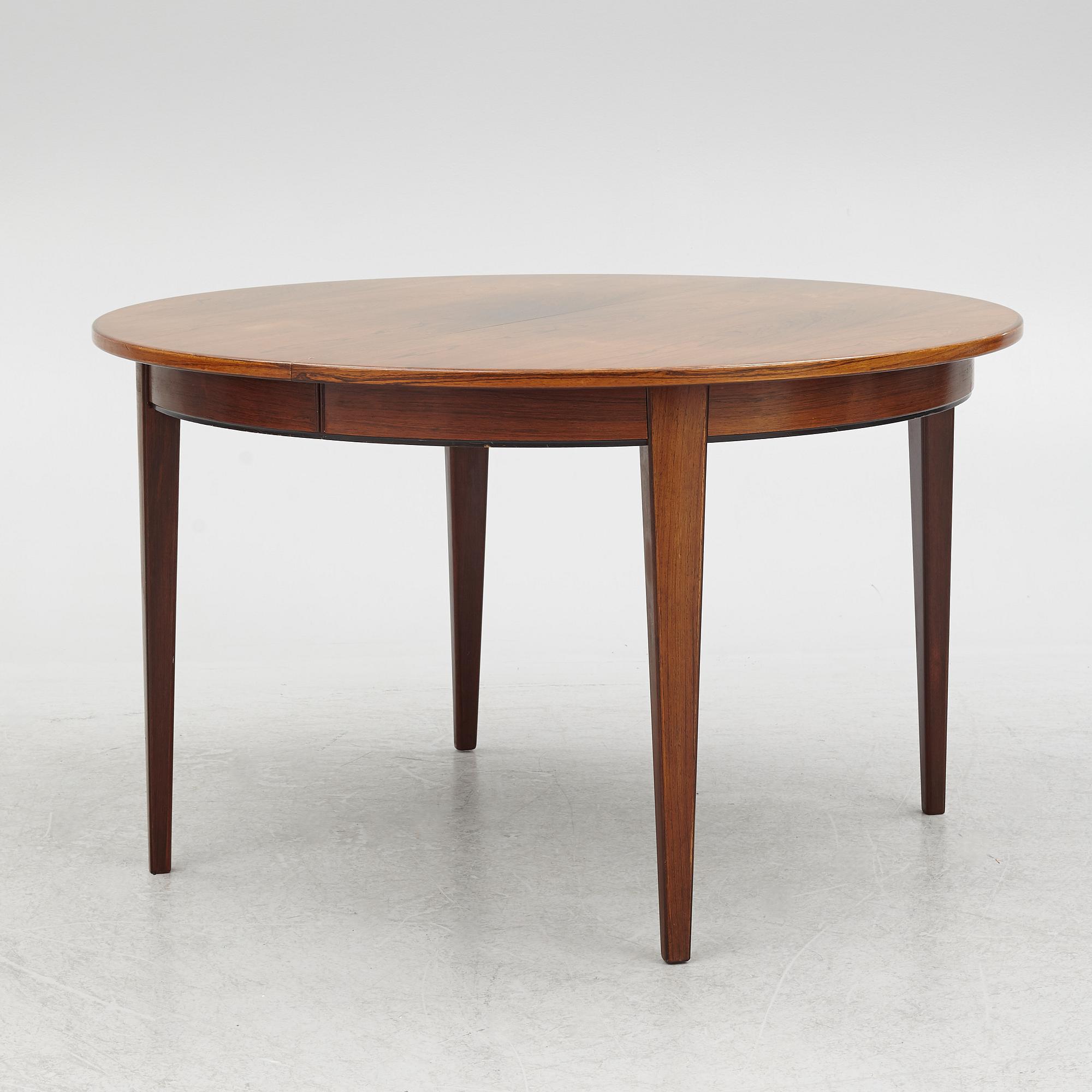 Omann Jun, matbord, "modell 55", Danmark, 1960/1970-tal.