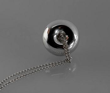 HALSMYCKE, sterlingsilver, Helle Damkjaer för Georg Jensen, Danmark, 2010. Vikt ca 26 g.
