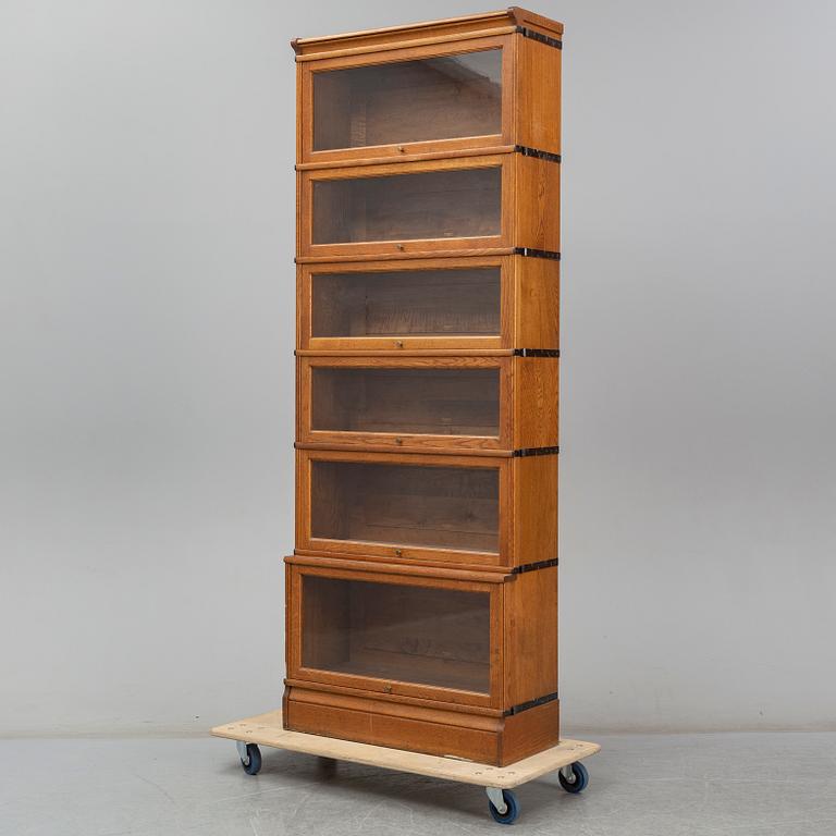Two Swedish mid 20th century  archive cupboards.