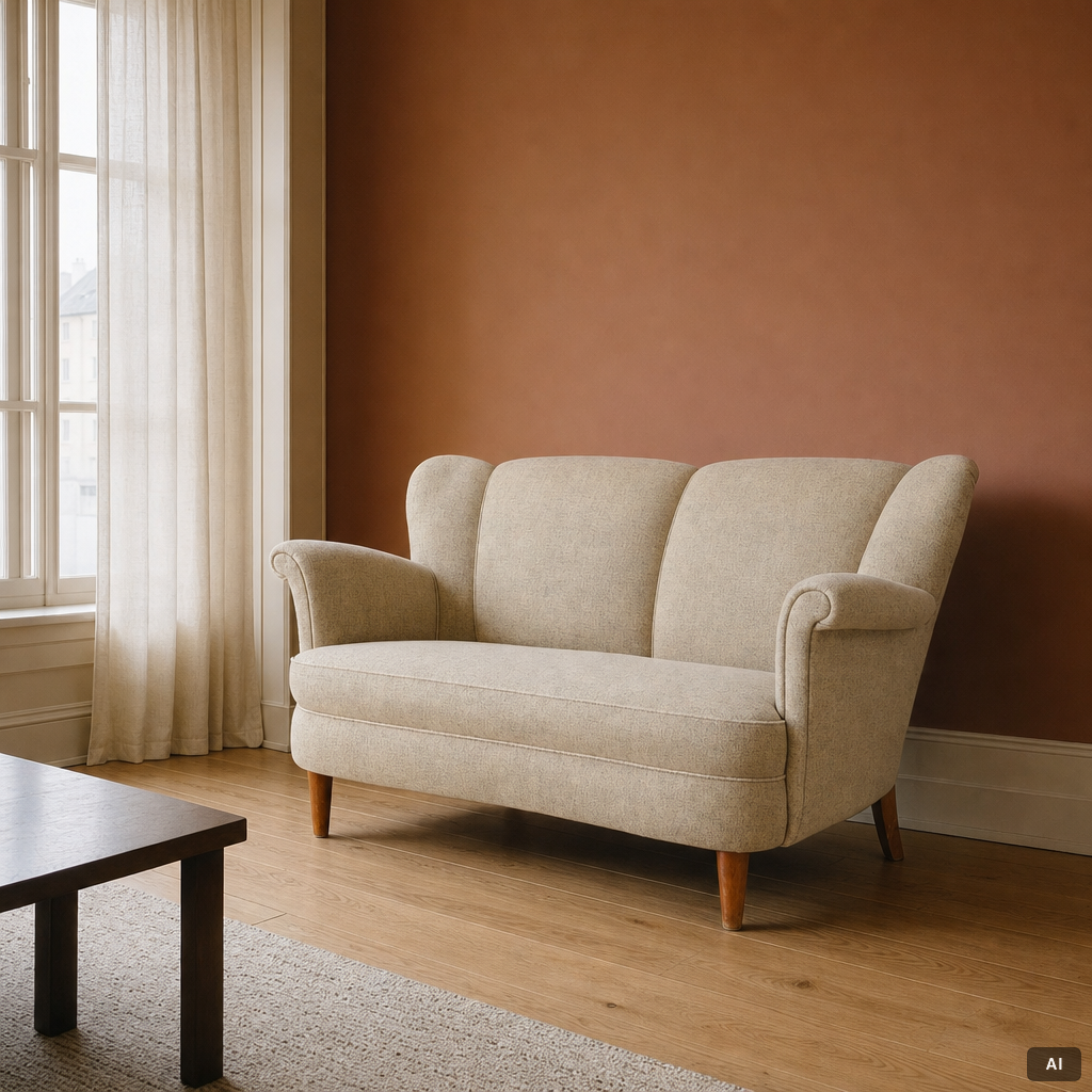 Sofa, Swedish Modern, 1940s/50s.