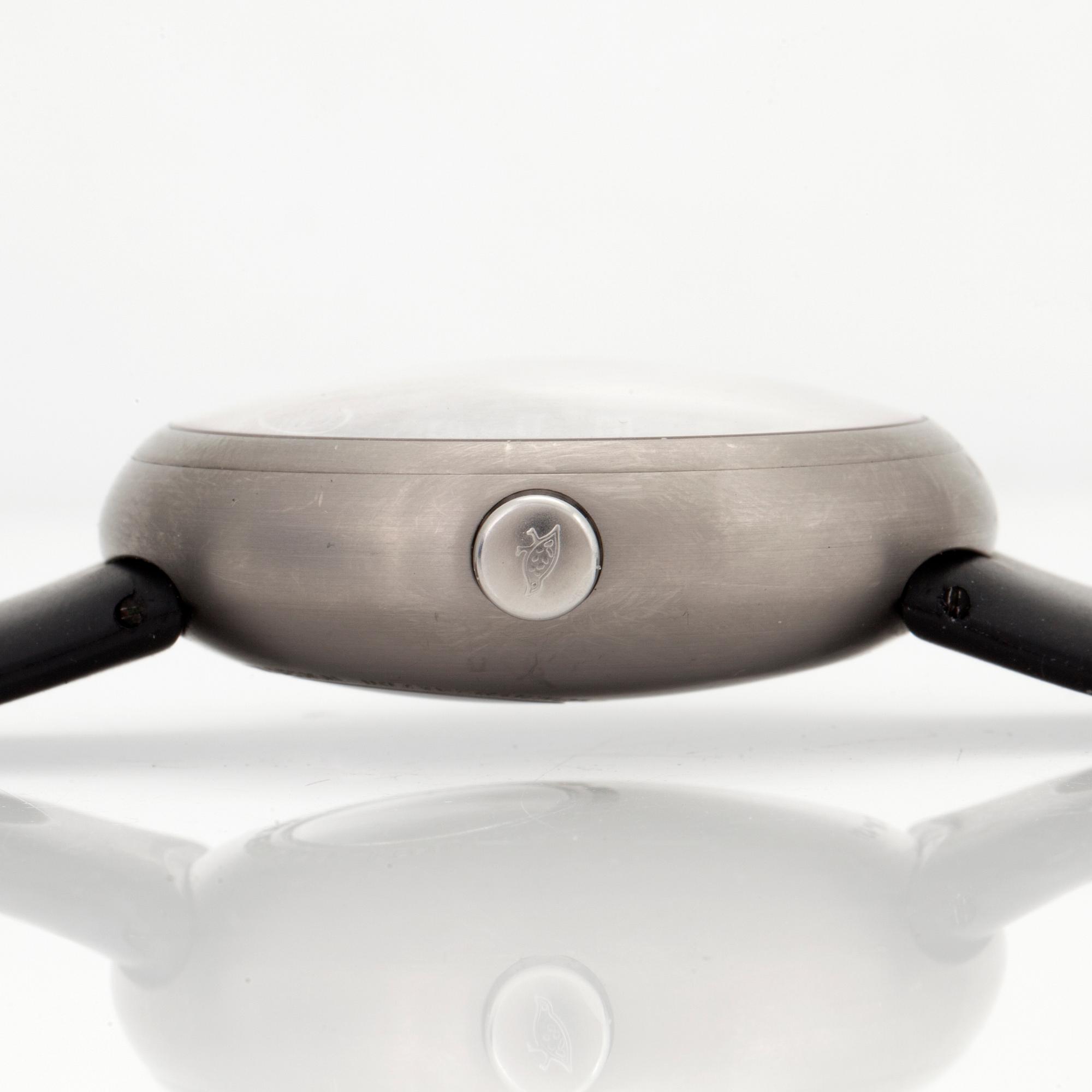 IKEPOD, Megapode, Chronometer, Marc Newson design, chronograph, wristwatch, 46 mm,