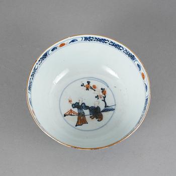 SKÅL, porslin, Qianlong, Kina 1700-tal.
