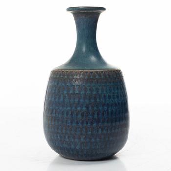 Stig Lindberg, a stoneware vase, Gustavsberg Studio 1964.