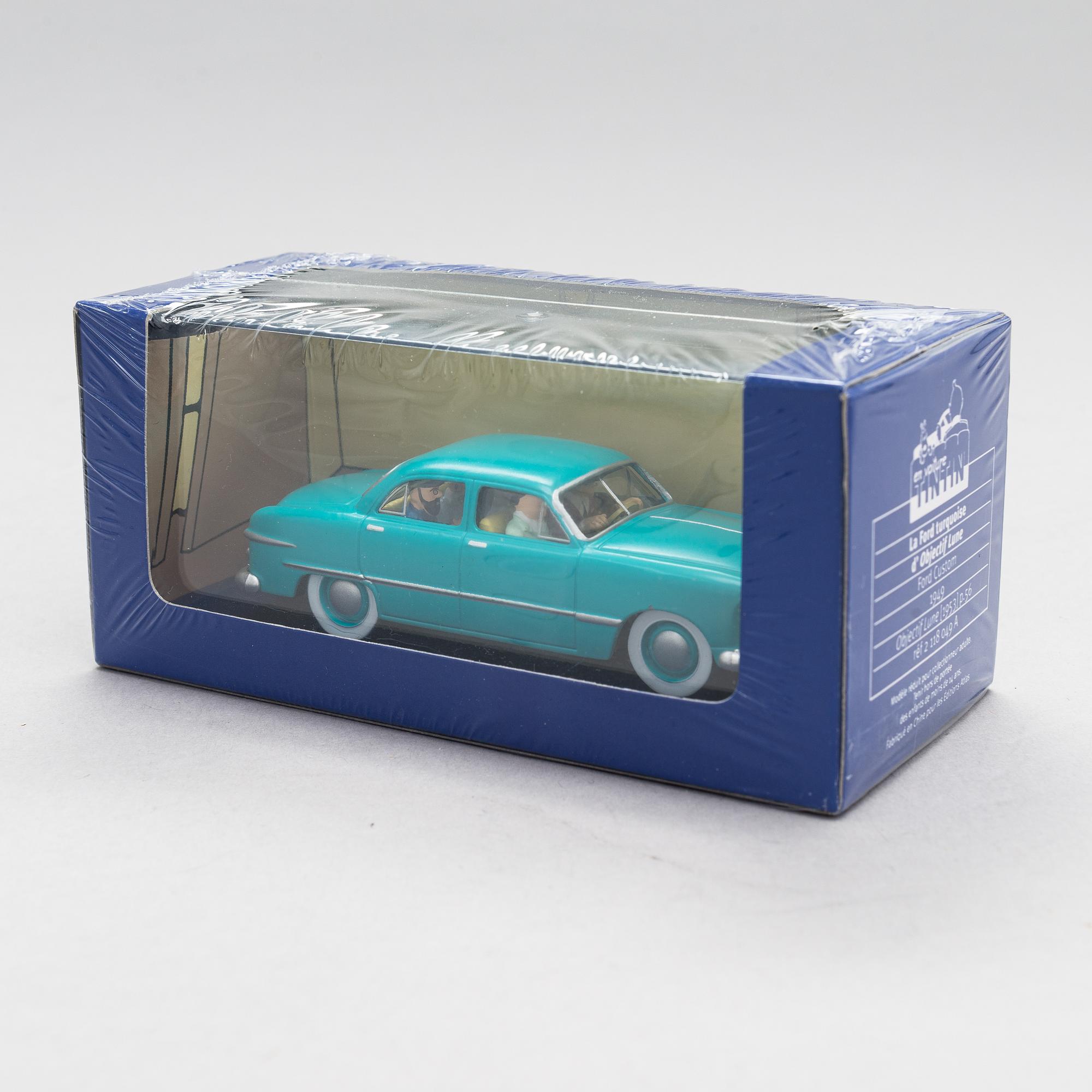 A collection of 22 Tintin cars, Hergé-Moulinsart.
