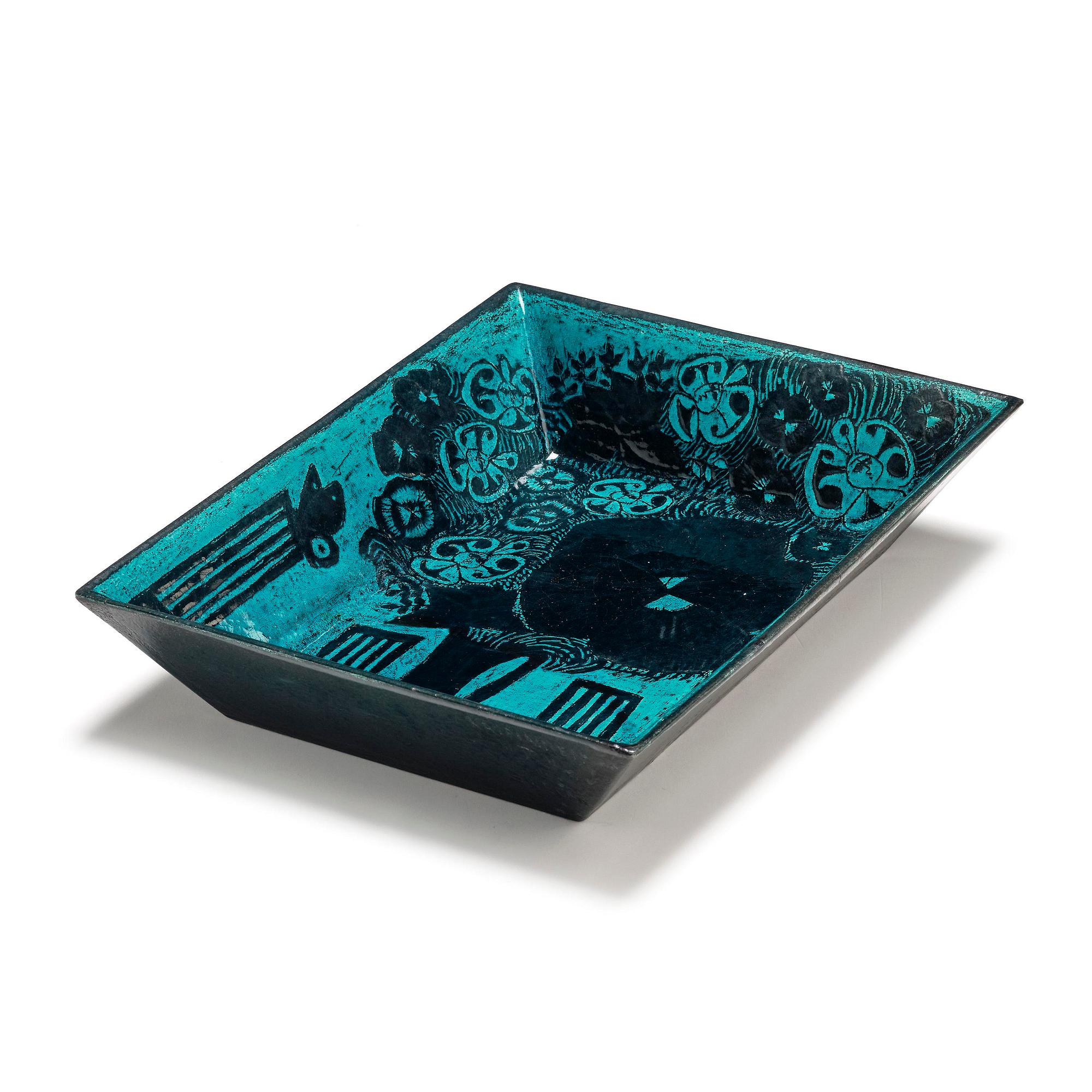 Birger Kaipiainen, a ceramic dish, Rörstrand, 1950s.