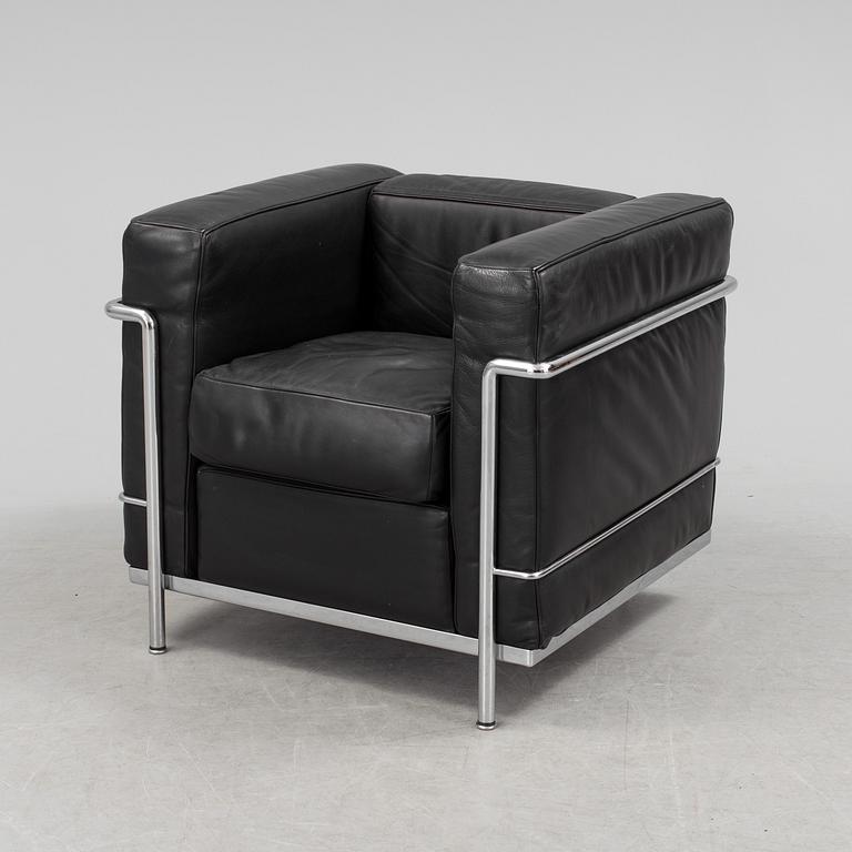 LE CORBUSIER, fåtölj, "LC2", Cassina.