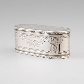 DOSA, silver, Belgien, 1800-talets första hälft. Vikt ca 120 gram.