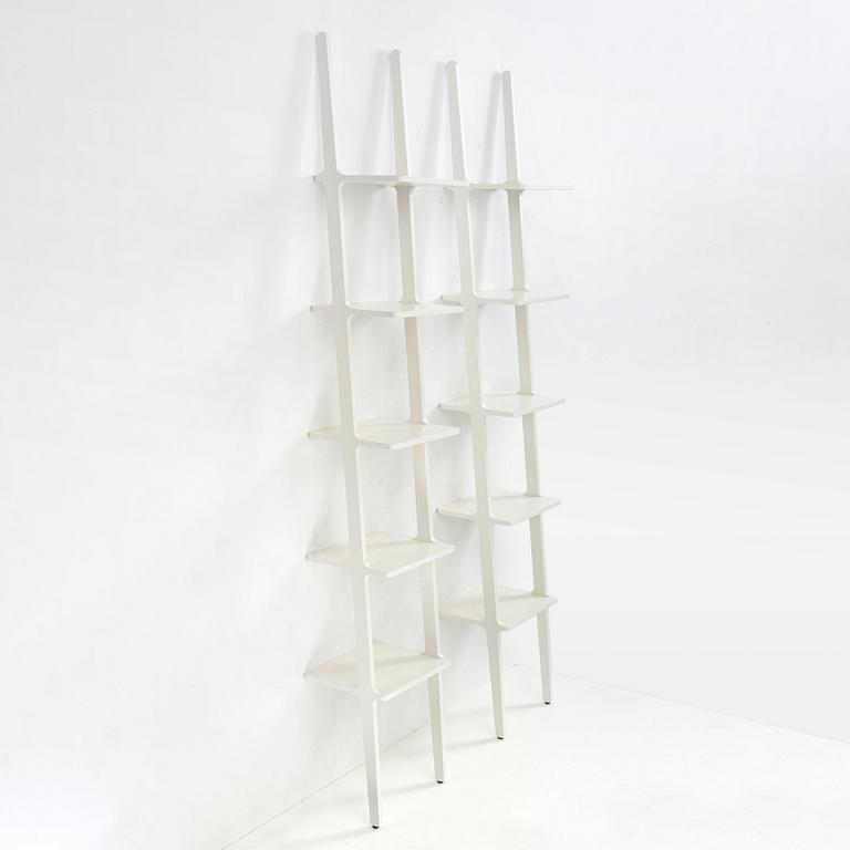 Michael Bihain, a pair of bookshelves, "Libri", Swedese, 21st Century.