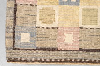 A carpet, flat weave, ca 240 x 155 cm, Sweden.