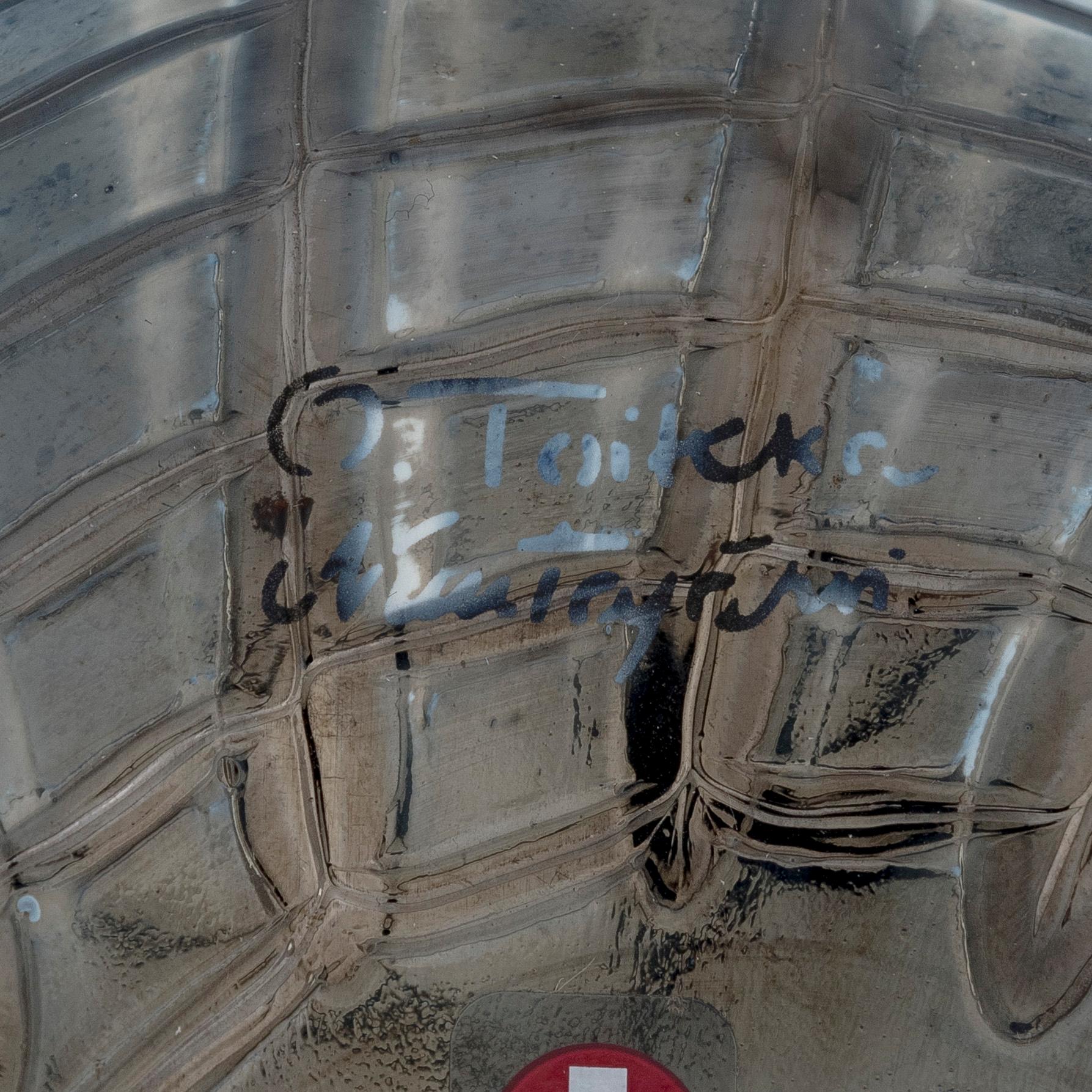 Oiva Toikka, lasilintu, "Kuikka", signeerattu O. Toikka Nuutajärvi.