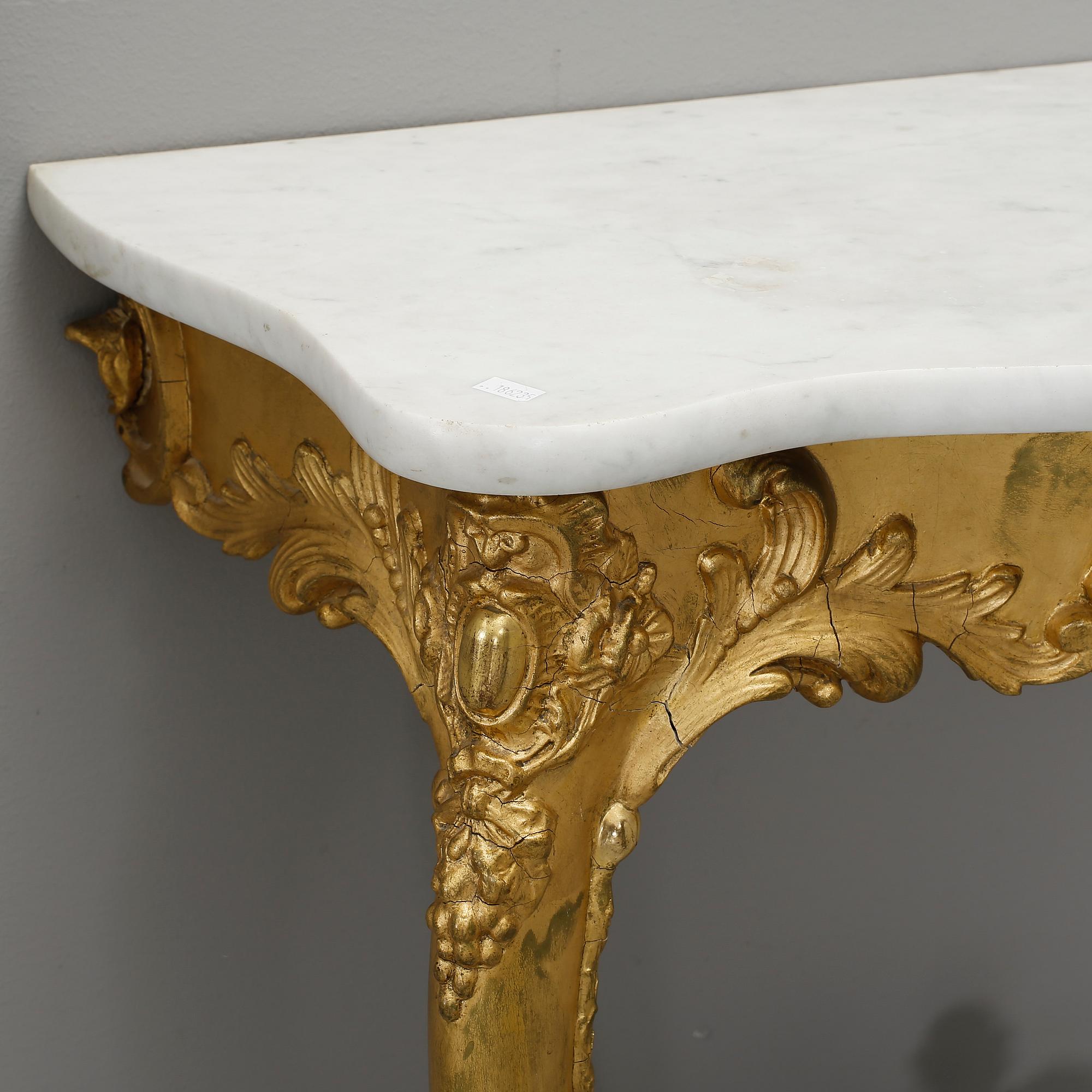 KONSOLBORD, Rokokostil, 1900-tal.