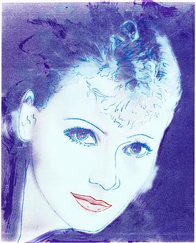198. Rupert Jasen Smith (Andy Warhol), "New age", ur: "Greta Garbo".