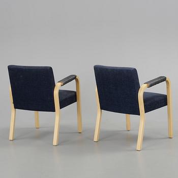 KARMSTOLAR, ett par, nr 26, Alvar Aalto, Artek.