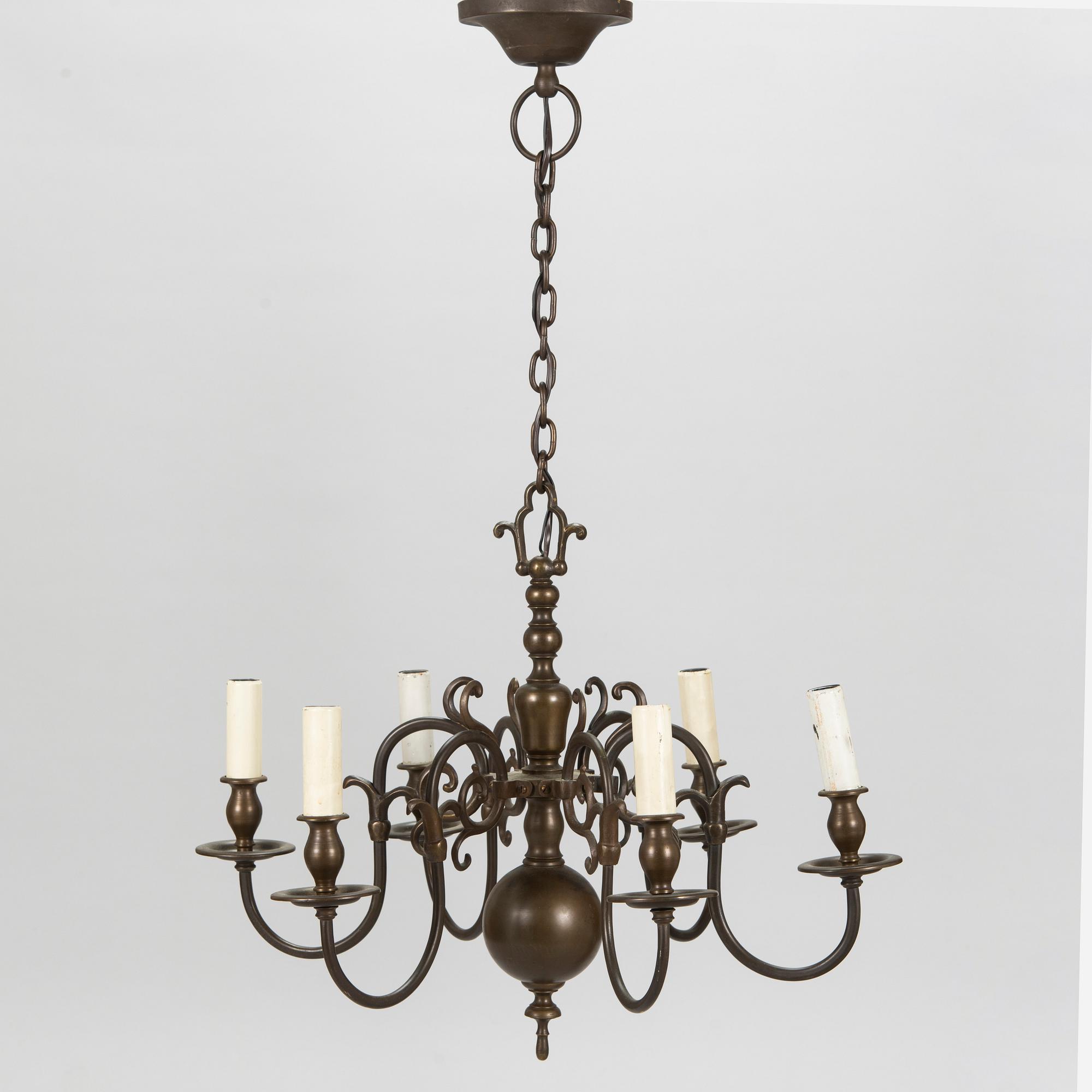 Paavo Tynell, a 1920/1930's chandelier 'B3' for Taito.