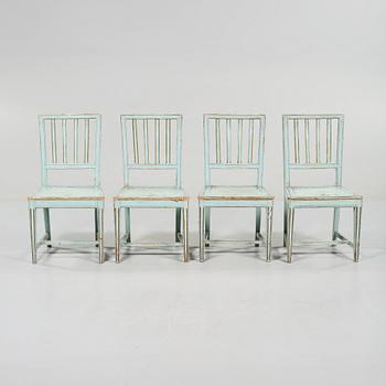 STOLAR, 4 st, allmoge, 1800-tal.