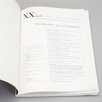 KONSTIDSKRIFT, XXe Siecle no 12, Paris, 1959.