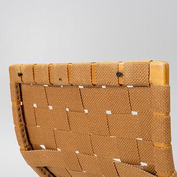 Bruno Mathsson, Armchair, 'Pernilla', Firma Karl Mahtsson, Värnamo, 1944.