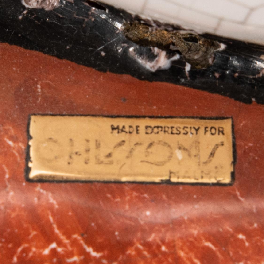 Decorative sculptures a pair England 20th century glazed ceramics.