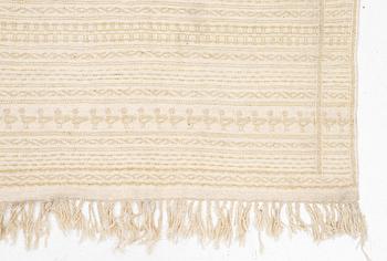 A Kilim part-silk carpet, c. 257 x 241 cm.