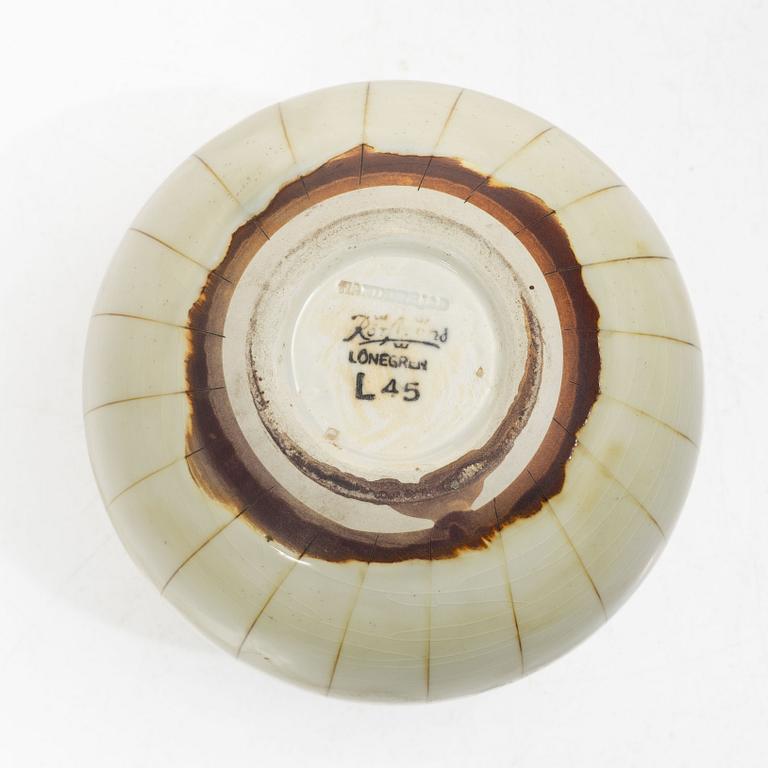 Gertrud Lönegren, A 'Miranda' stoneware vase, Gertrud Lönegren, Rörstrand, 1936–1941.