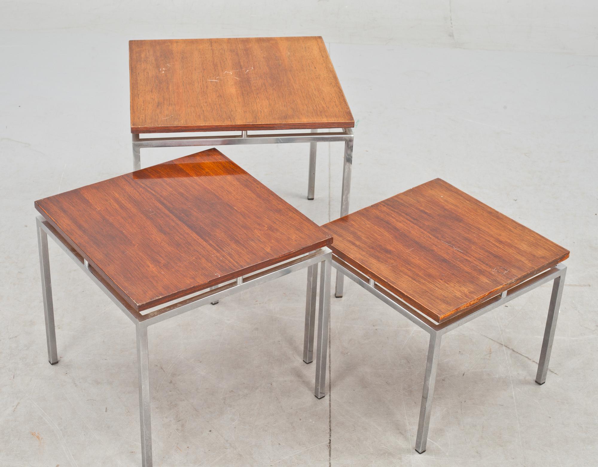 SATSBORD, 1960/70-tal.