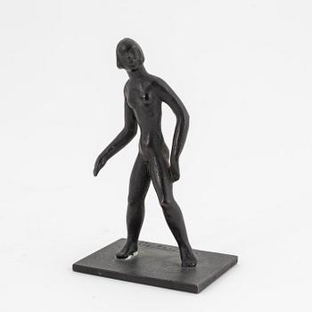 Nils Fougstedt, sculpture, bronze, signed and dated -36.