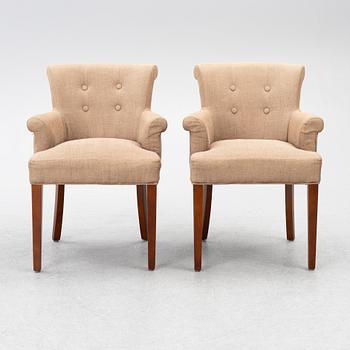 A pair of 'Key Largo' armchairs, Eichholtz.