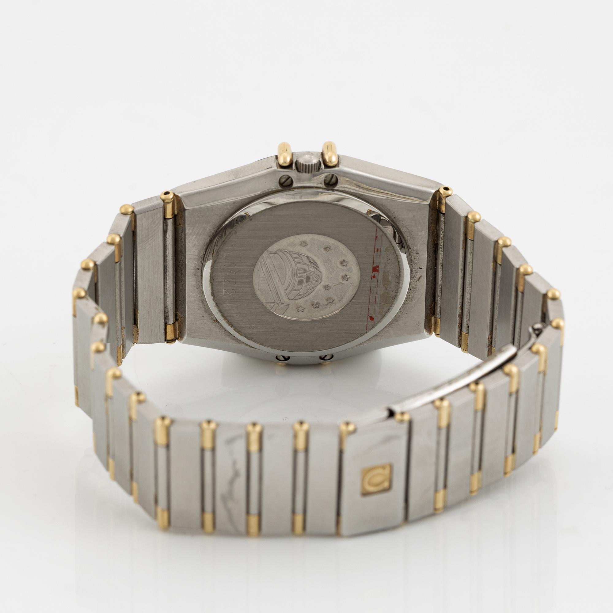 Omega, Constellation, Chronometer, "Manhattan", wristwatch, 32,5 mm.