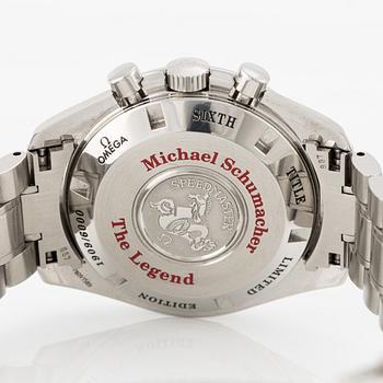Omega, Speedmaster, Schumacher, "The Legend", "Limited Edition", chronograph, ca 2004.