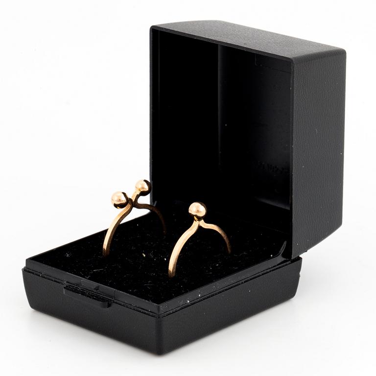 THERESIA HVORSLEV, ringar, 2 st, 18K guld.