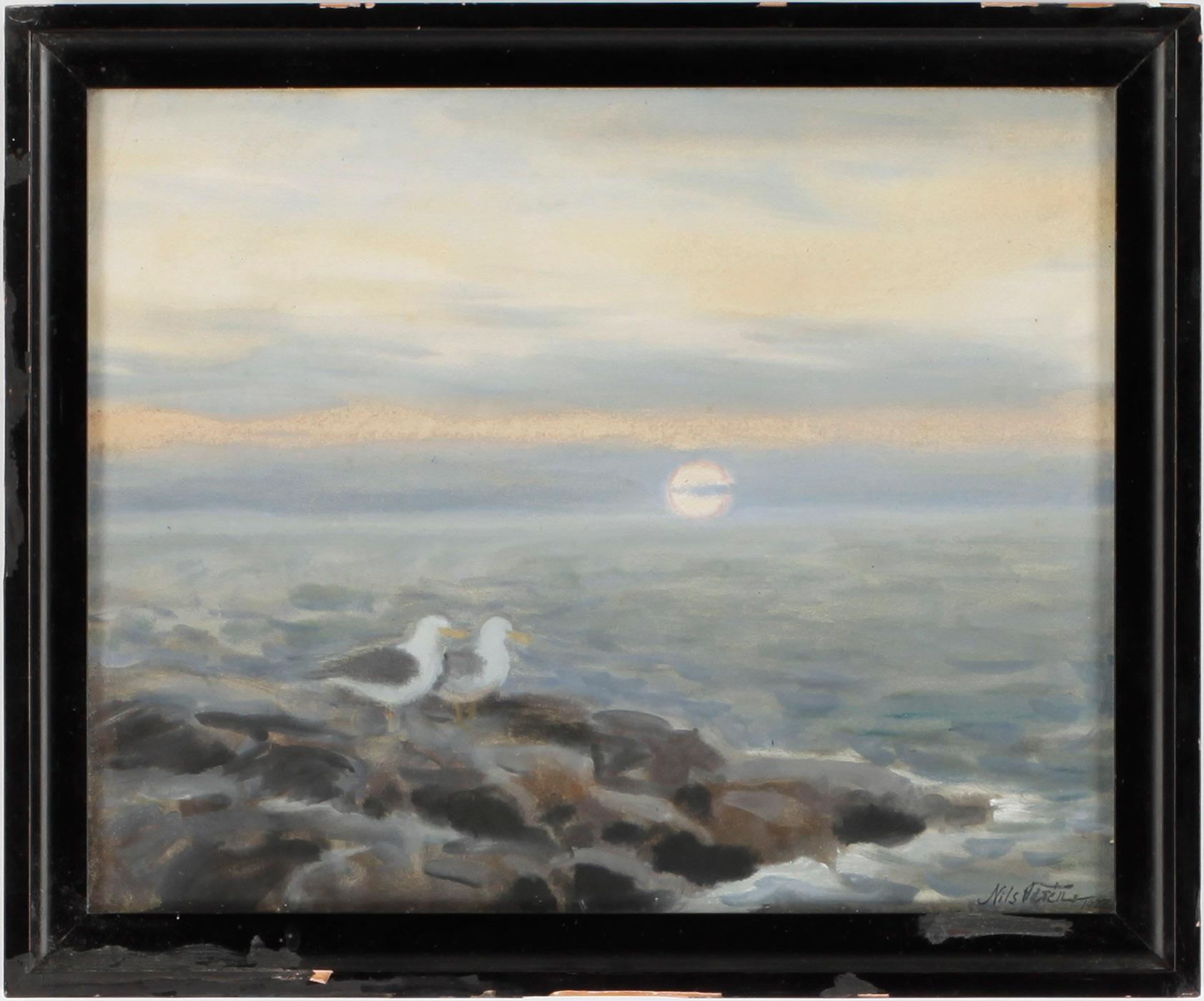 NILS TIRÉN, akvarell på papper, signerad och daterad 1923.