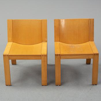 Stolar, 6 st, 1900-talets andra hälft.