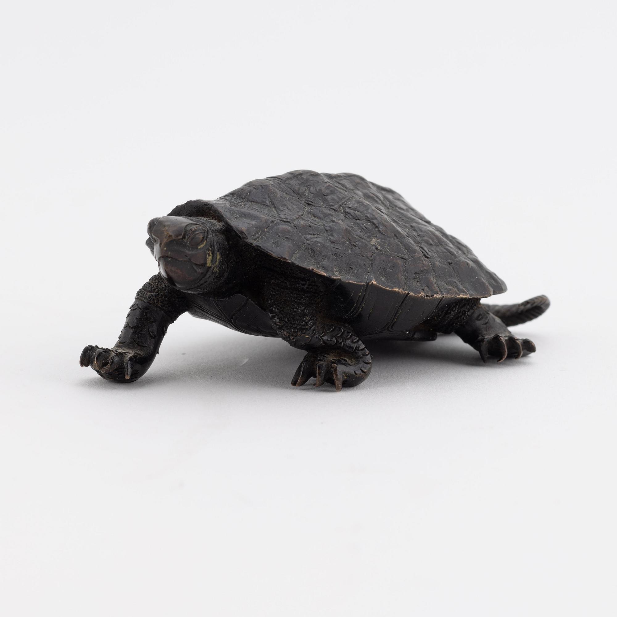 Figurin, brons, Japan, Meiji (1868-1912).