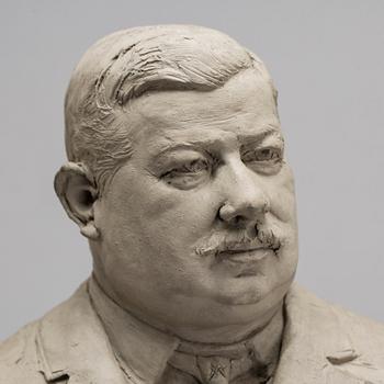 ALESSANDRO MORETTI, sculpture, clay. 1911.