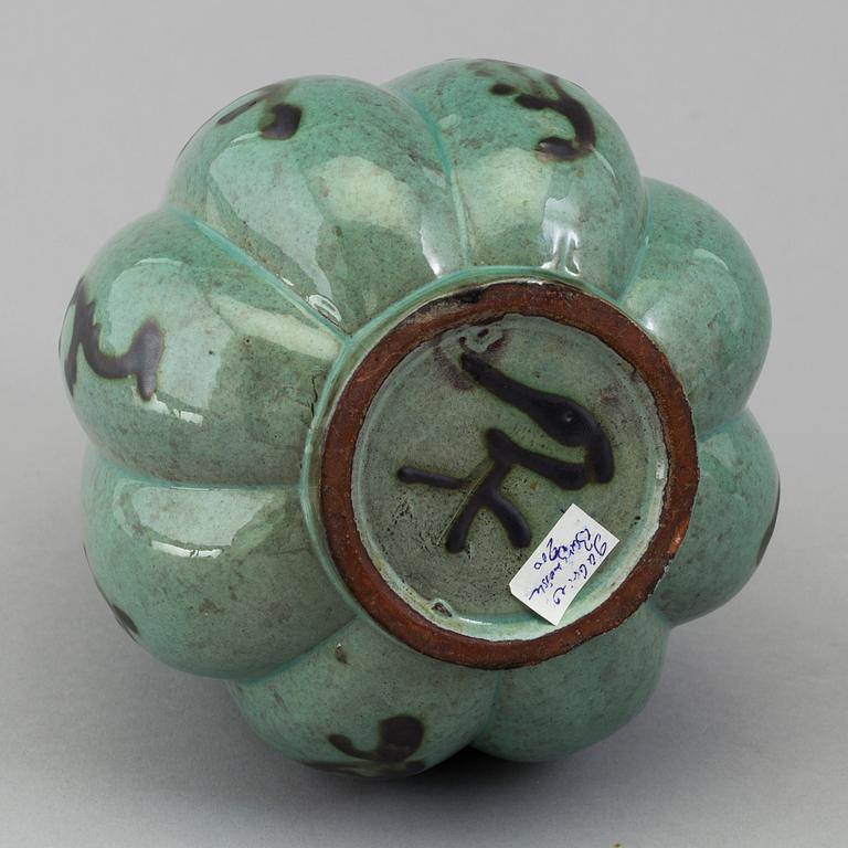 A 1930´s Gabriel Burmeister faience vase.
