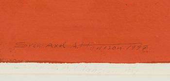 Sven Hansson, Composition in Red.