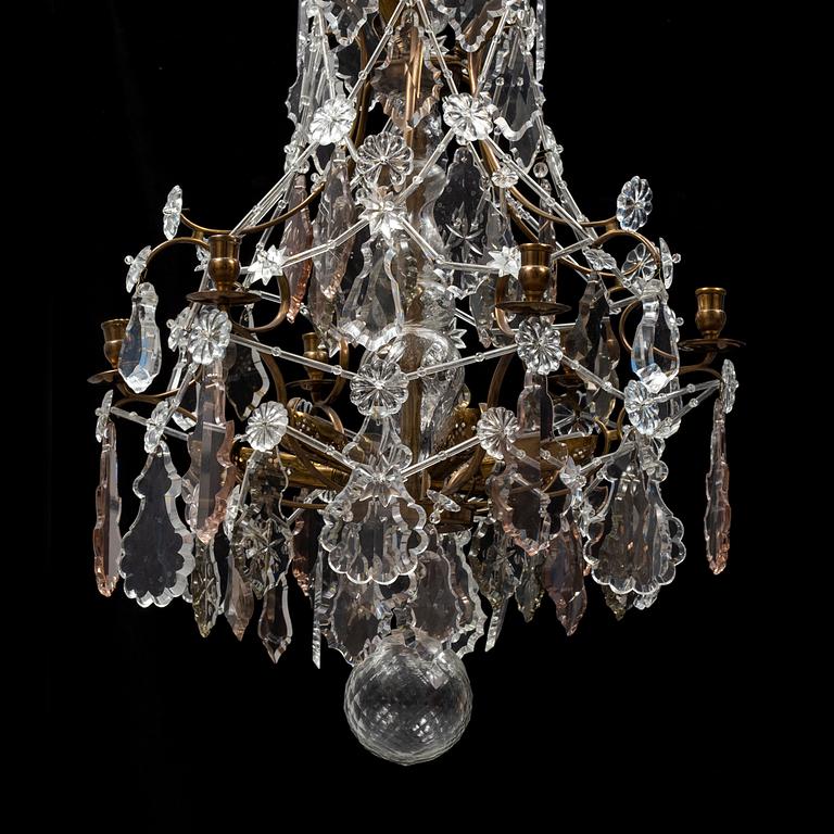 A mid 20th century chandelier.