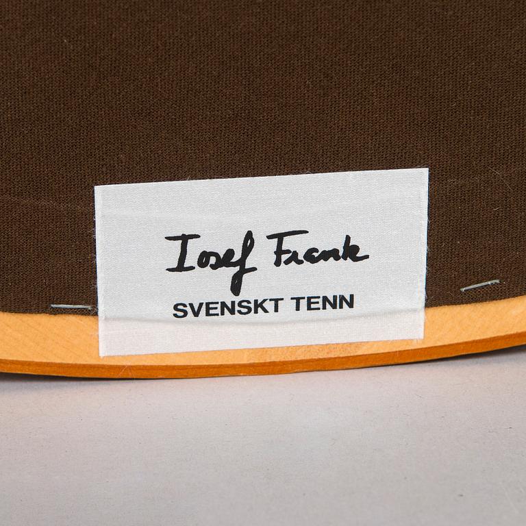 Josef Frank, a model 647 stool, Firma Svenskt Tenn, designed 1936.