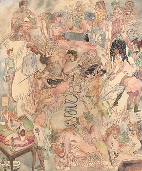 Fredrik Söderberg, Diptyk 

"Snowdrops from a Curate´s Garden III"
"The Hidden Landscape of the Subconscious III".