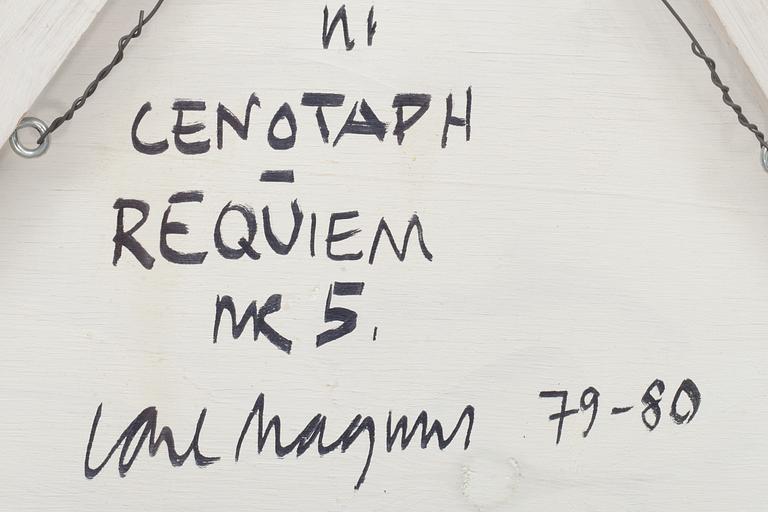 CARL MAGNUS, olja på pannå, a tergo signerad och daterad -79-80.