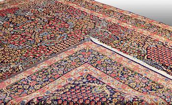 A carpet, Kerman, around  408 x 300 cm.