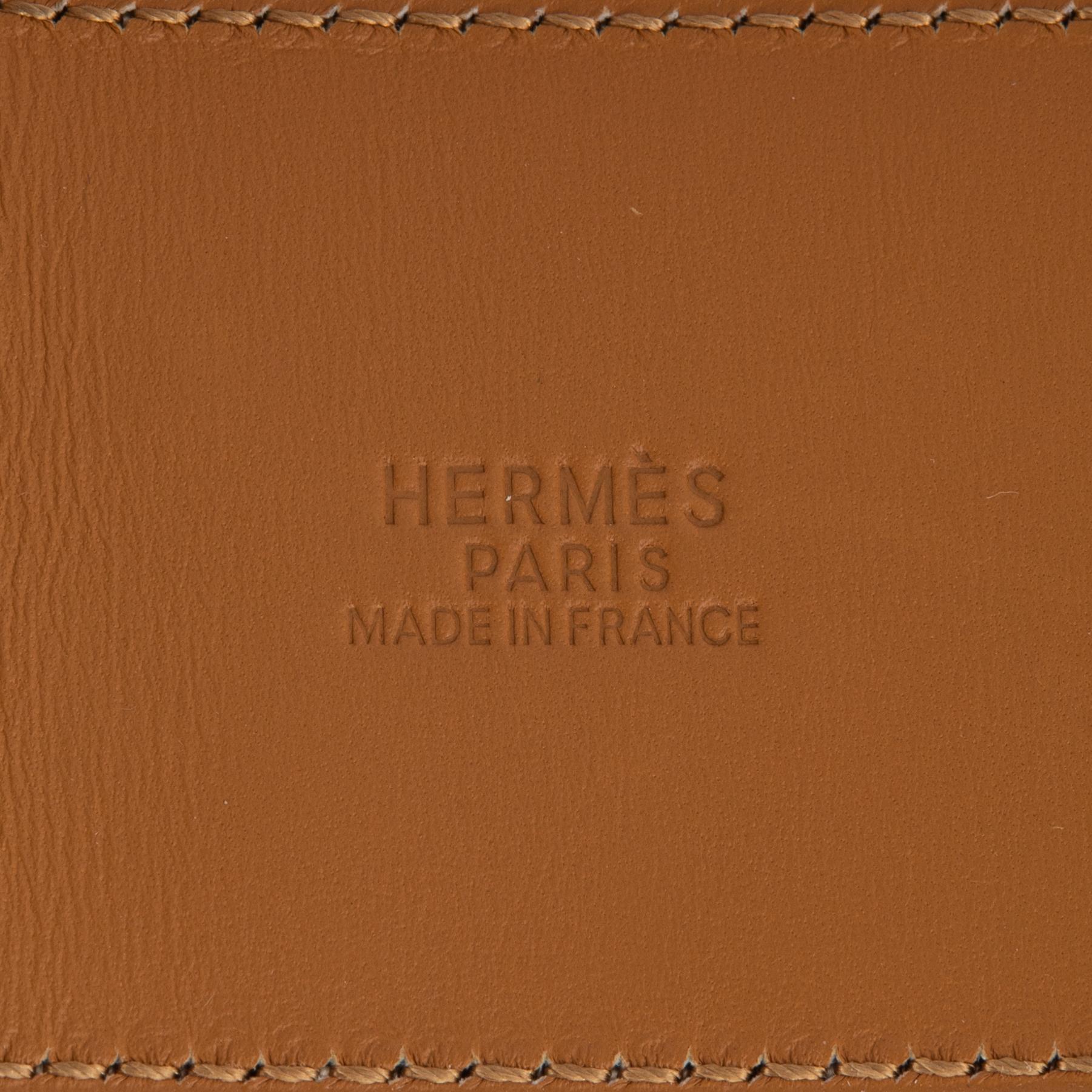 Hermès, skärp, "Collier de Chien", 2003, Storlek 75.