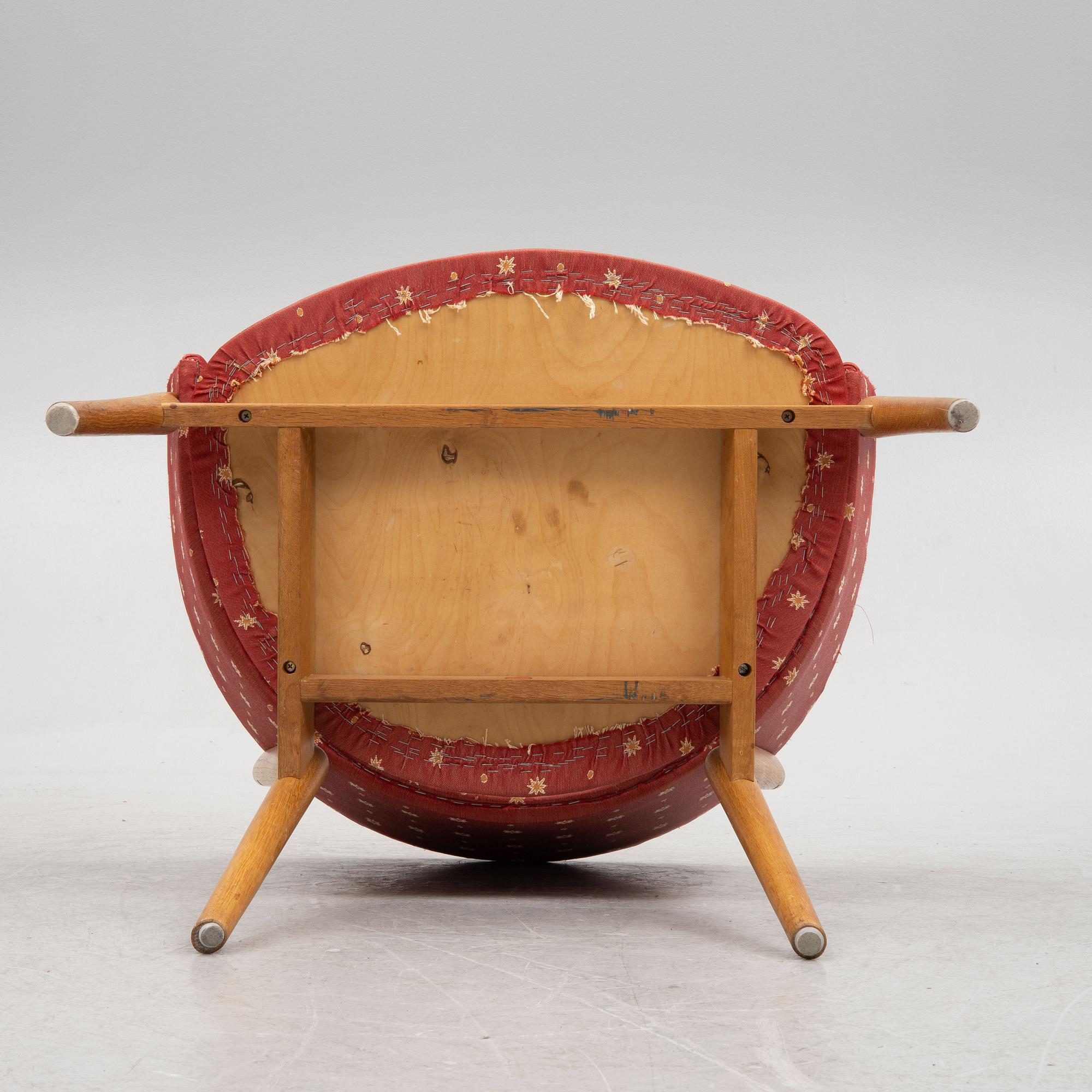Jörgen and Nanna Ditzel, a pair of armchairs, 'Kitani ND-01', Willadsen, Vejen, 1950's.