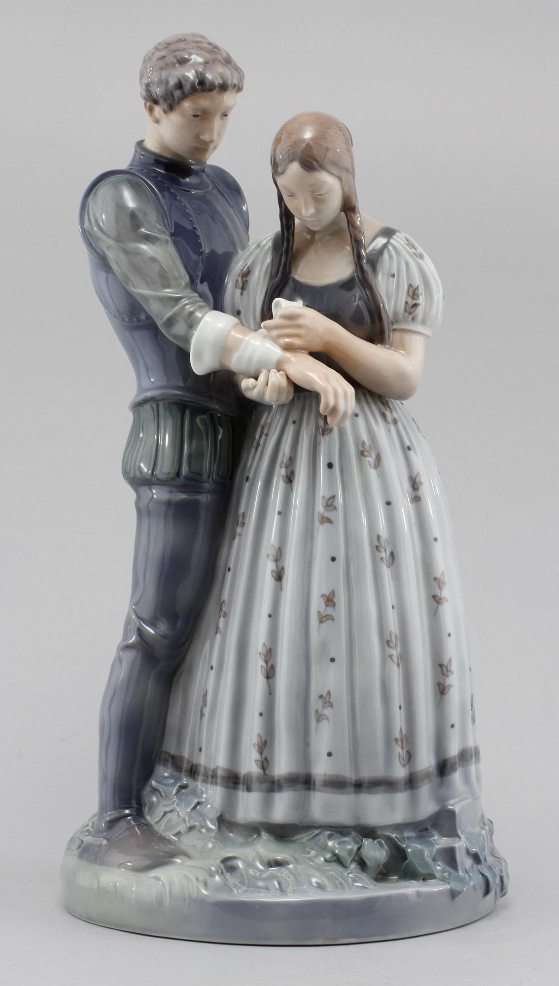 FIGURIN, porslin, Royal Copenhagen, 1900-talets andra hälft.