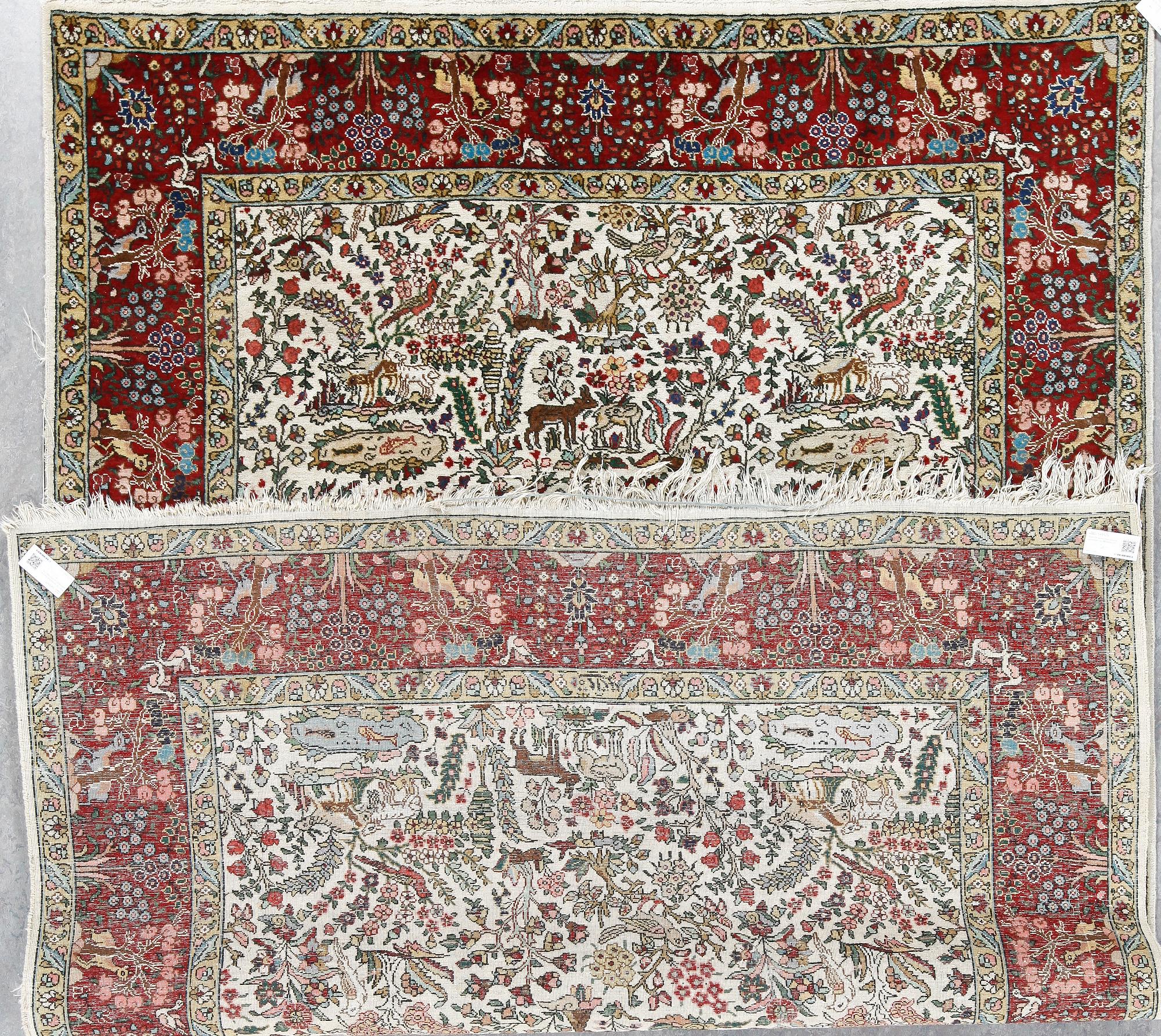 MATTA, semiantik Sarouk sannolikt, ca 293x194 cm.