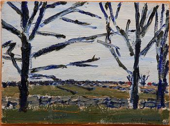 NILS-GÖRAN BRUNNER, olja på duk, sign o dat 67.