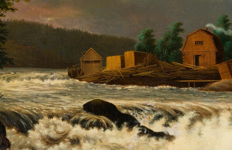 Lennart Forstén, Koskimaisema.