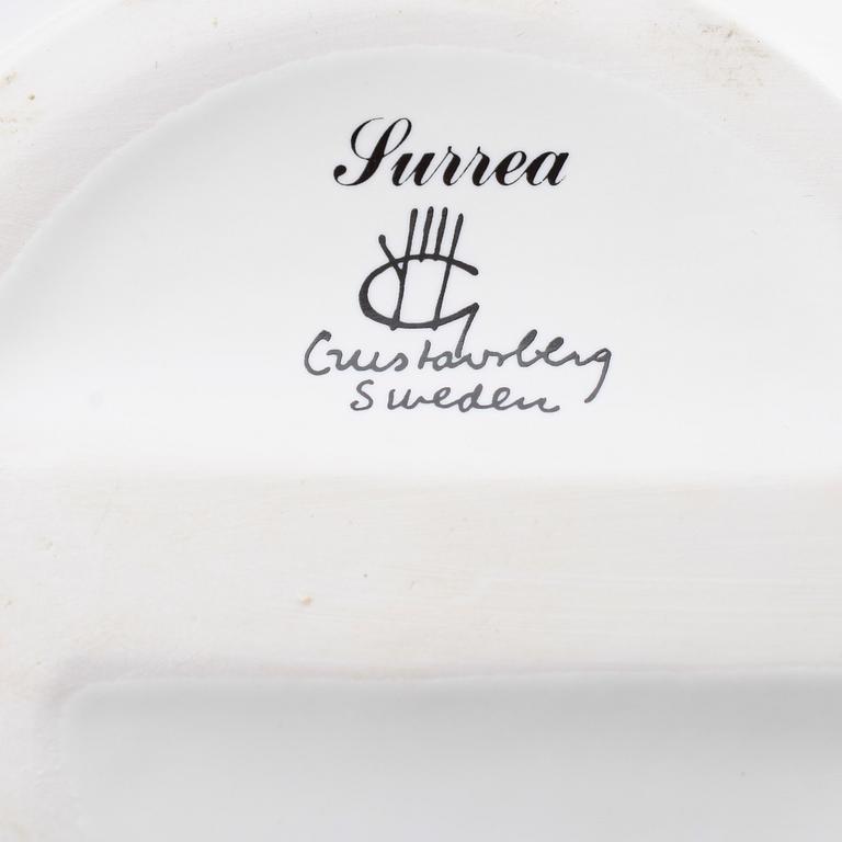 VAS OCH SKÅL, cararra, "Surrea", Wilhelm Kåge, Gustavsberg.